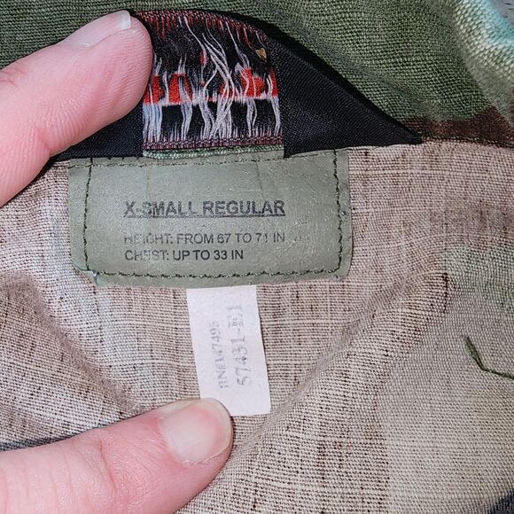 VTG Tru Spec United States Paratrooper Camouflage Army Field Jacket XS - Picture 4 of 8